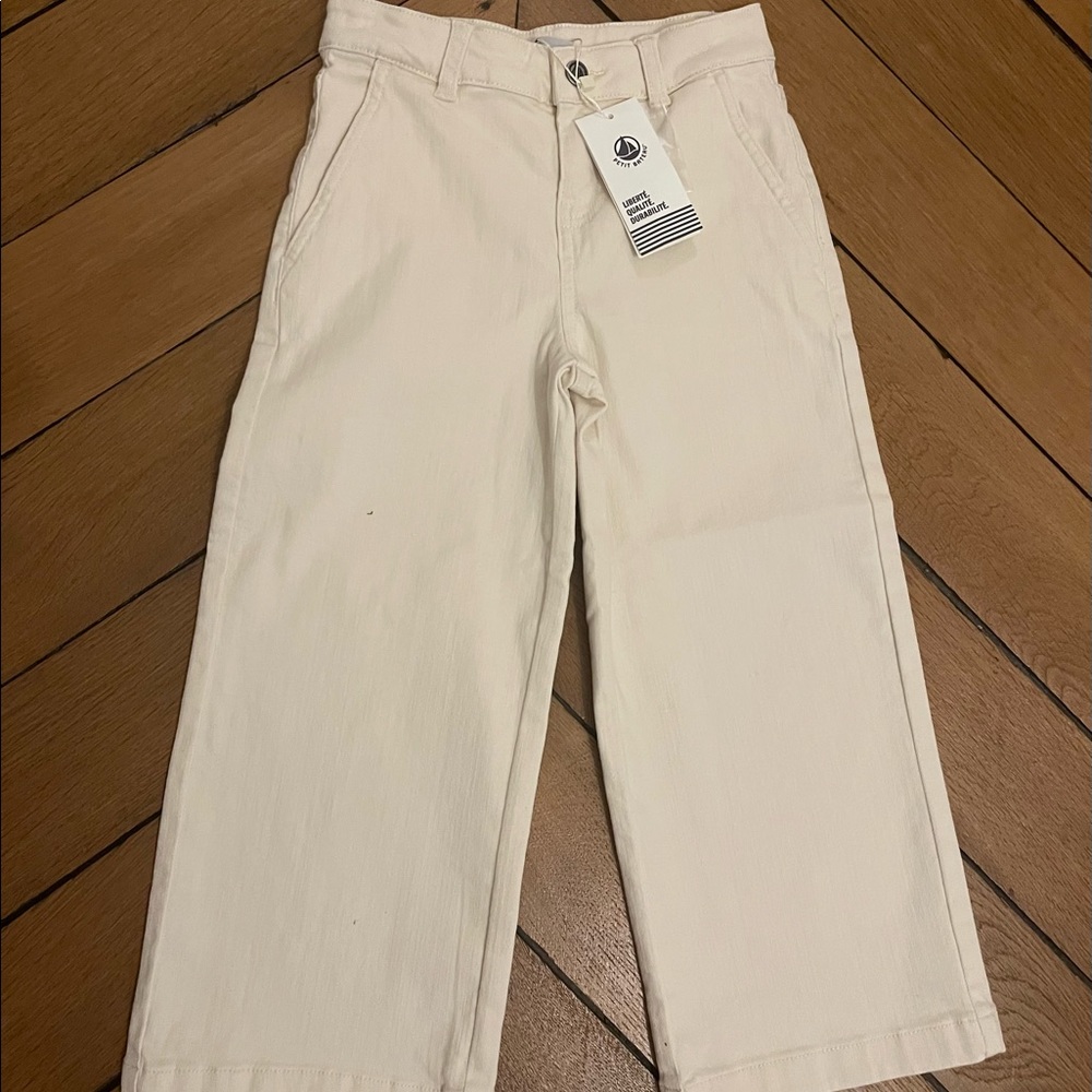 Petit Beateau wide leg pants.